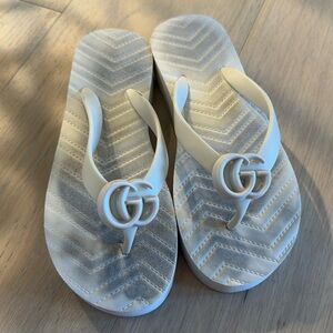 GUCCI GG Platform Flip Flop